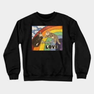 Purrrfect love Crewneck Sweatshirt